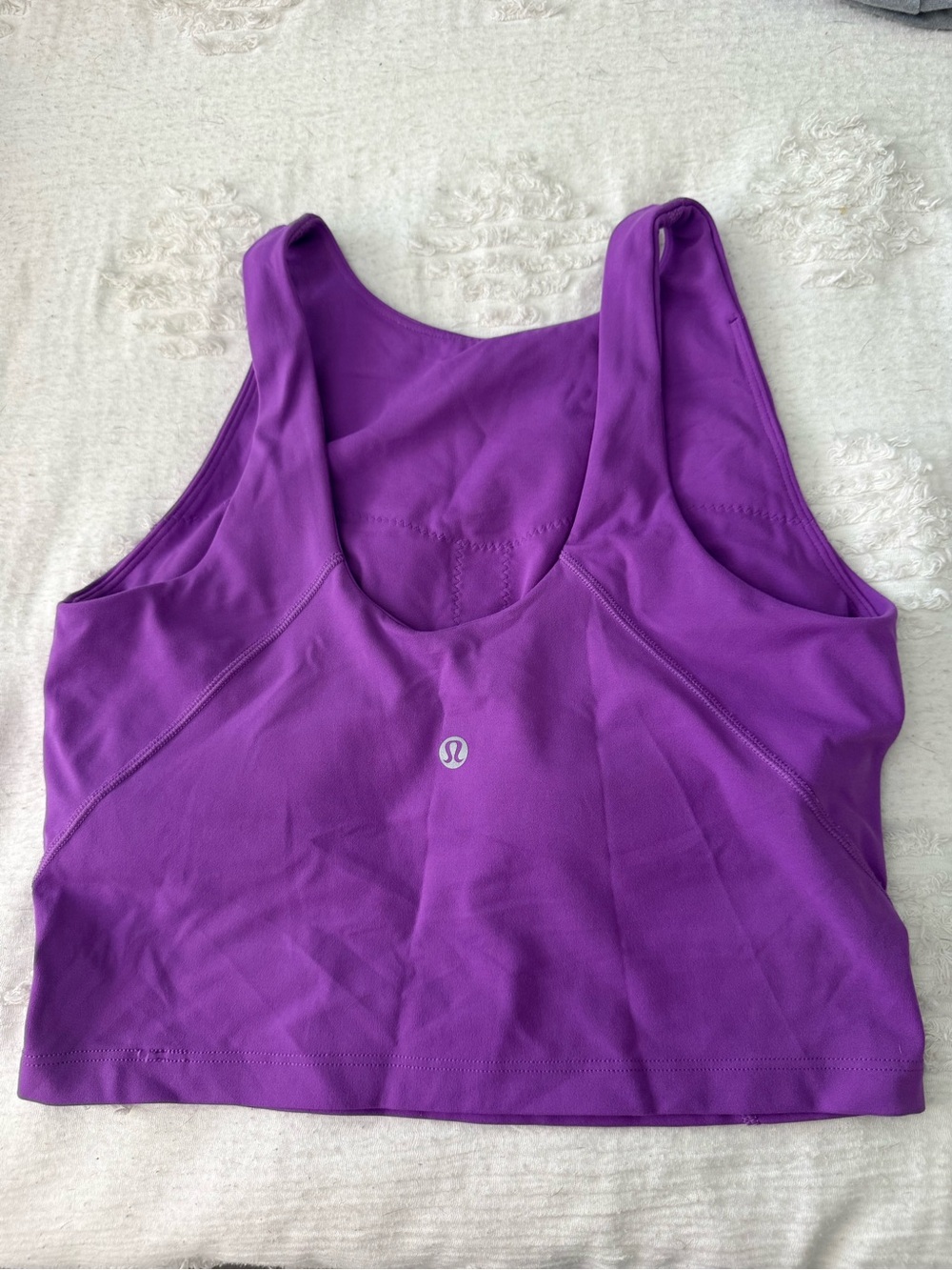 lululemon athletica Bright Purple Scoop Sports Bra